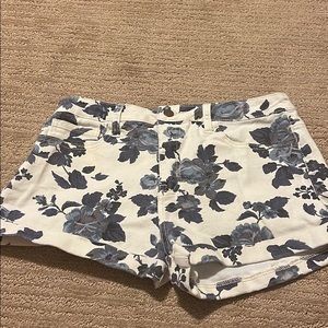 FLORAL F21 SHORTS